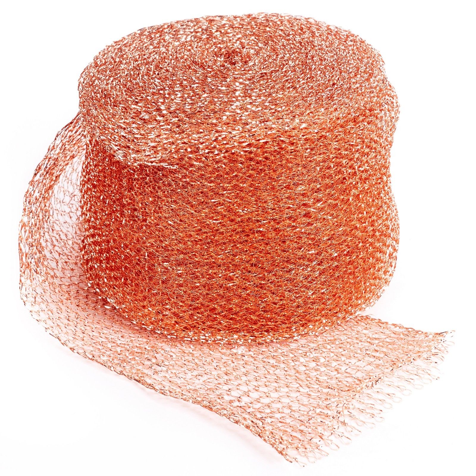 Copper Pest & Rodent Control Mesh Roll 5 inches wide; In 10, 25